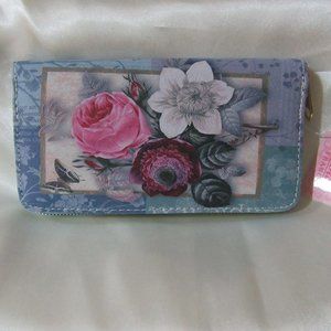 New Boutique -Ladies Wallets Flowers